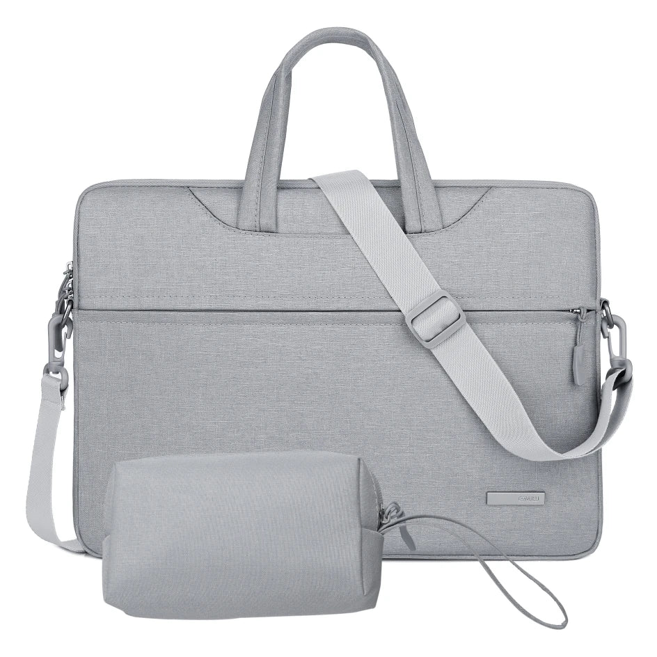 Housse pour Ordinateur Portable avec Bandoulière & Pochette